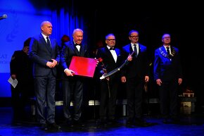 Lech Wietrzyk odbiera Szablę Kilińskiego