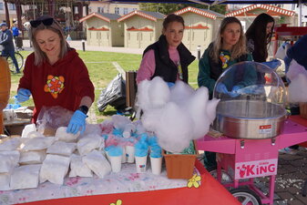 Pochód wiosenny i powitanie wiosny w Żorach