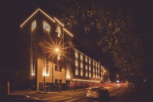 Na zdjęciu budynek Miejskiej Biblioteki Publicznej w Żorach