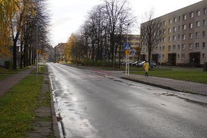 Na zdjęciu Al. Wojska Polskiego w Żorach
