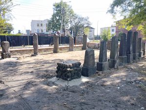 Lapidarium na cmentarzu żydowskim w Żorach 