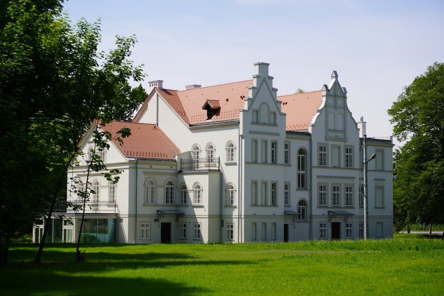 Na zdjęciu Pałac w Baranowicach