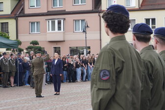Ślubowanie klas mundurowych w Żorach