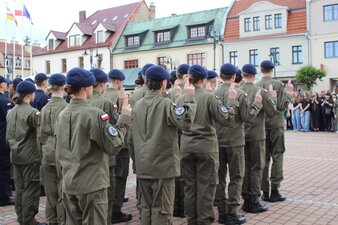 Ślubowanie klas mundurowych w Żorach