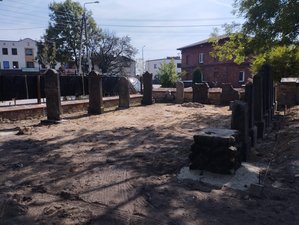 Lapidarium na cmentarzu żydowskim w Żorach 