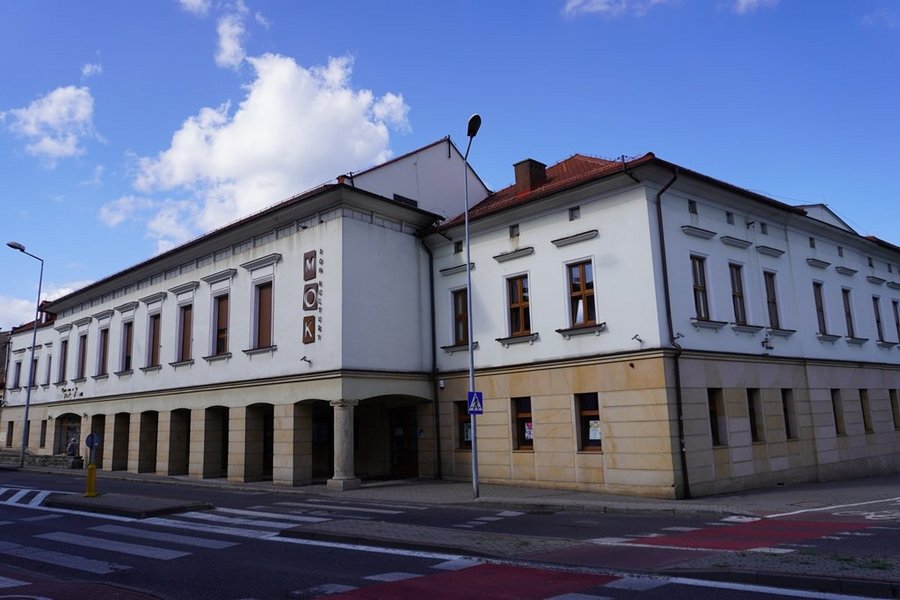 Na zdjęciu siedziba Miejskiego Ośrodka Kultury w Żorach przy ul. Dolne Przedmieście 1