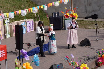 Pochód wiosenny i powitanie wiosny w Żorach