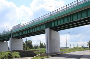 Na zdjęciu wiadukt przy ul. Nowopszczyńskiej w Żorach