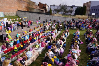 Pochód wiosenny i powitanie wiosny w Żorach