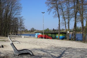 Na zdjęciu kąpielisko "Śmieszek" w Żorach
