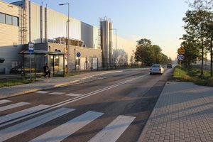 Na zdjęciu fragment Al. Jana Pawła II w Żorach