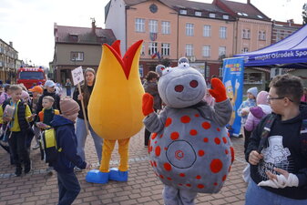 Pochód wiosenny i powitanie wiosny w Żorach