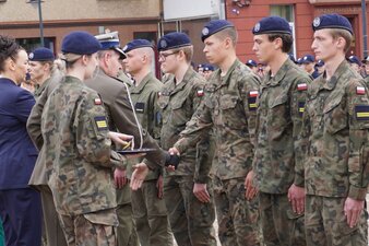 Ślubowanie klas mundurowych w Żorach