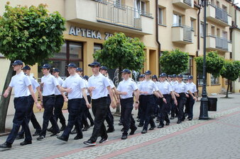 Ślubowanie klas mundurowych w Żorach