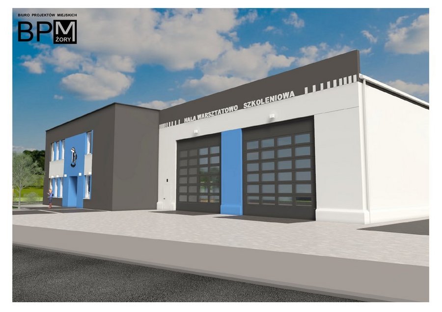 Wizualizacja nowego budynku Technikum nr 1