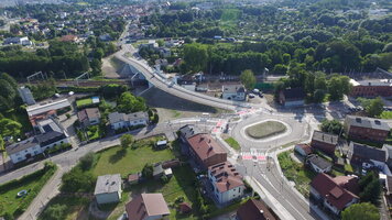 Wiadukt kolejowy w Żorach